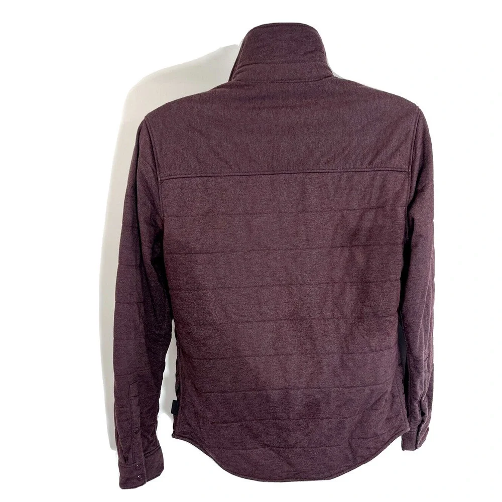 The North Face Mens Shacket Jacket‎ Size Small Snap Insulated Puffer Outdoor